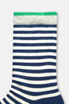 Grey Melange-Navy SOCKS