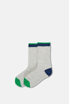 Grey Melange-Navy SOCKS
