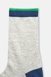Grey Melange-Navy SOCKS