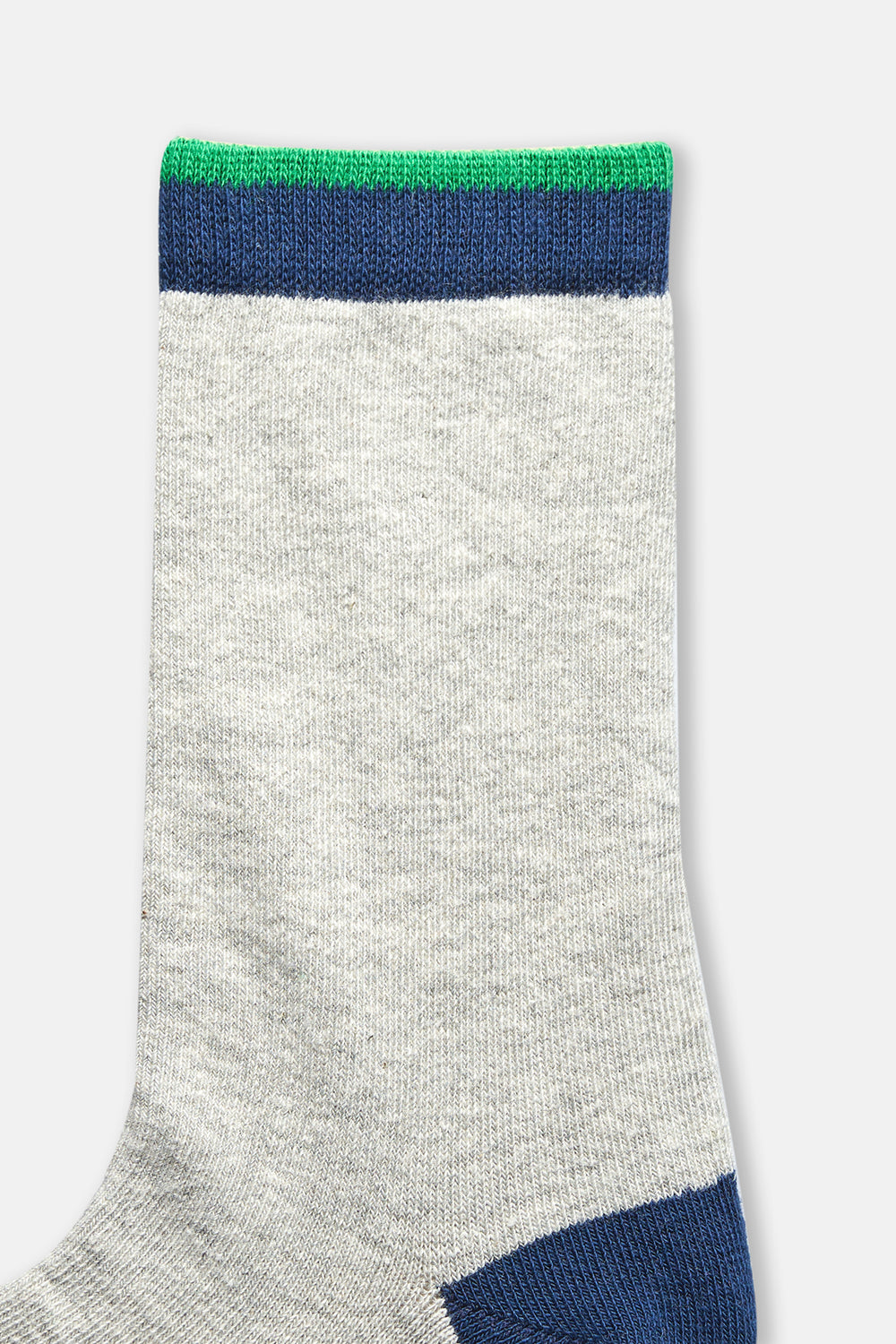 Grey Melange-Navy SOCKS