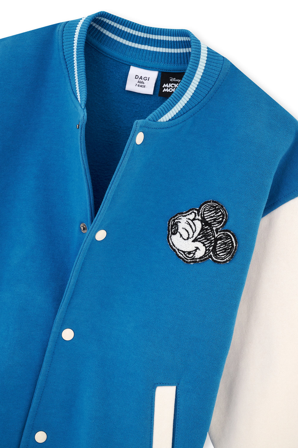 Saxe MICKEY MOUSE PRINT DETAILED UNISEX BOMBER JACKET