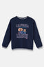 Navy BARBIE LICENSE PRINTED SWEATSHIRT