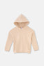 Beige Melange HOODED SWEATSHIRT