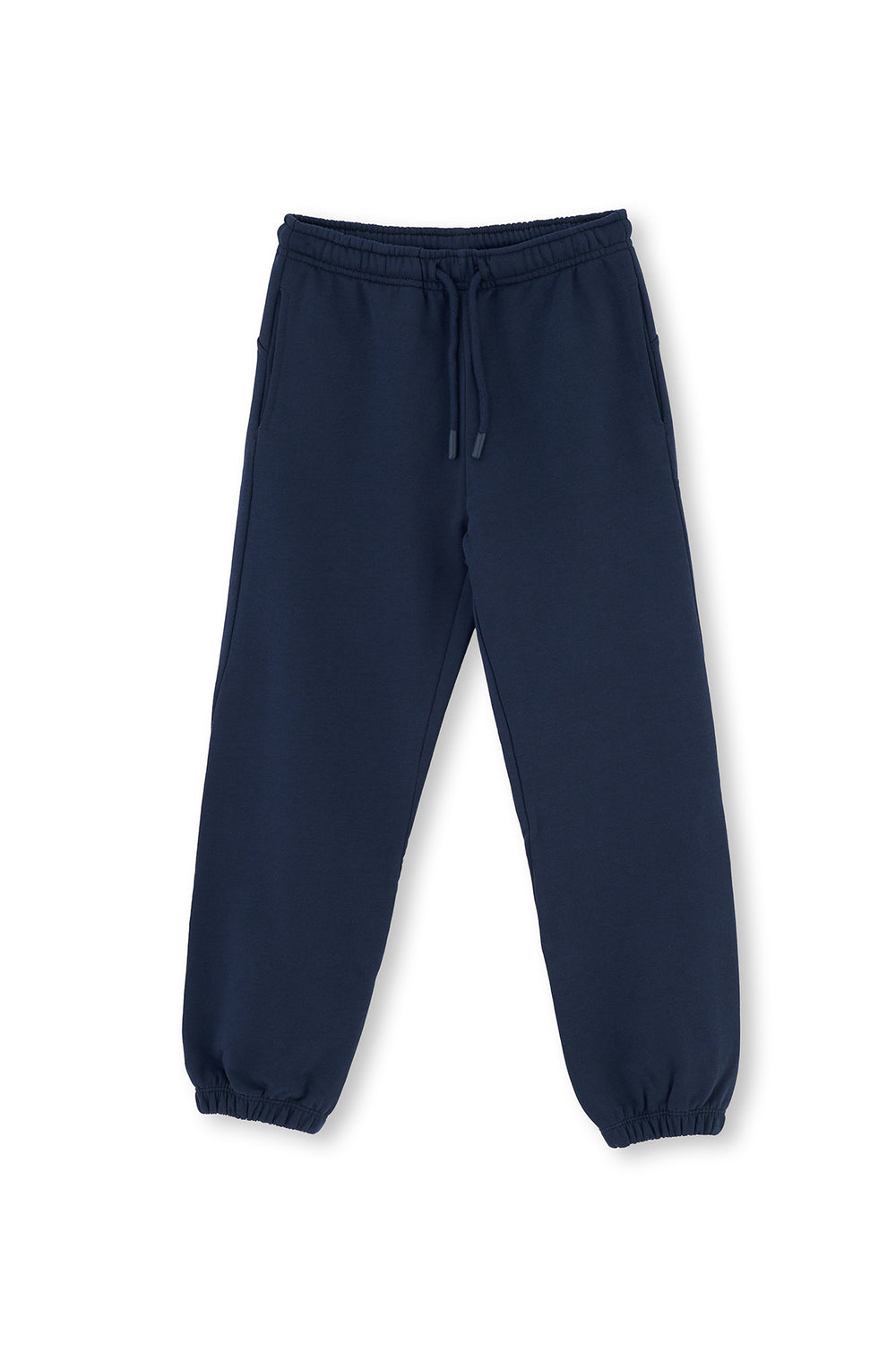 Navy THREE THREAD UNISEX TRACKS BOTTOM