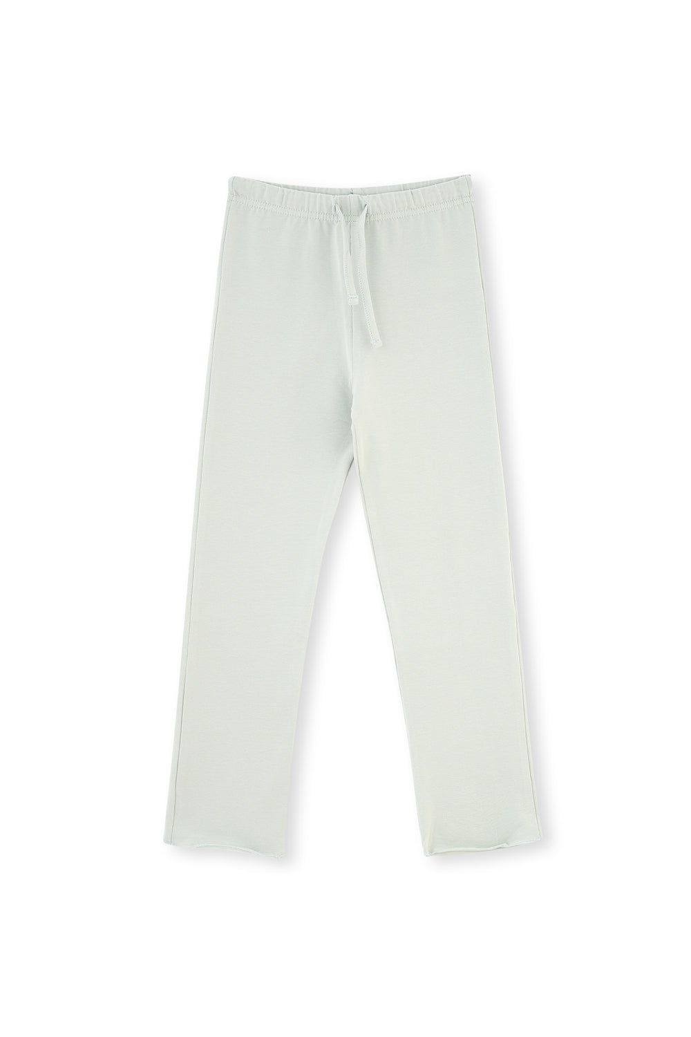 Green FLOWER PRINT DETAILED LONG SLEEVE CREW-NECK PAJAMAS SUIT