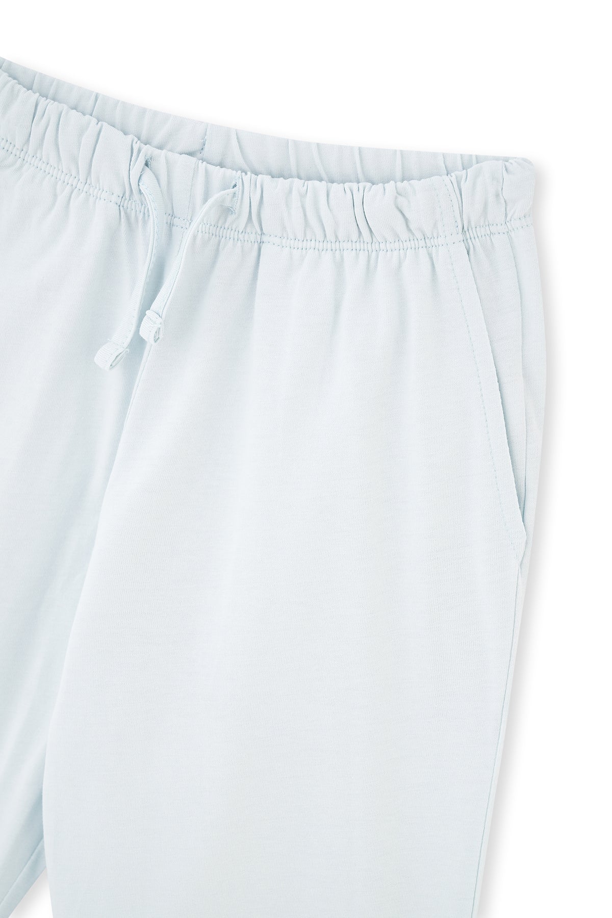 Light Blue PRINT DETAILED LONG SLEEVE CREW-NECK PAJAMAS SUIT