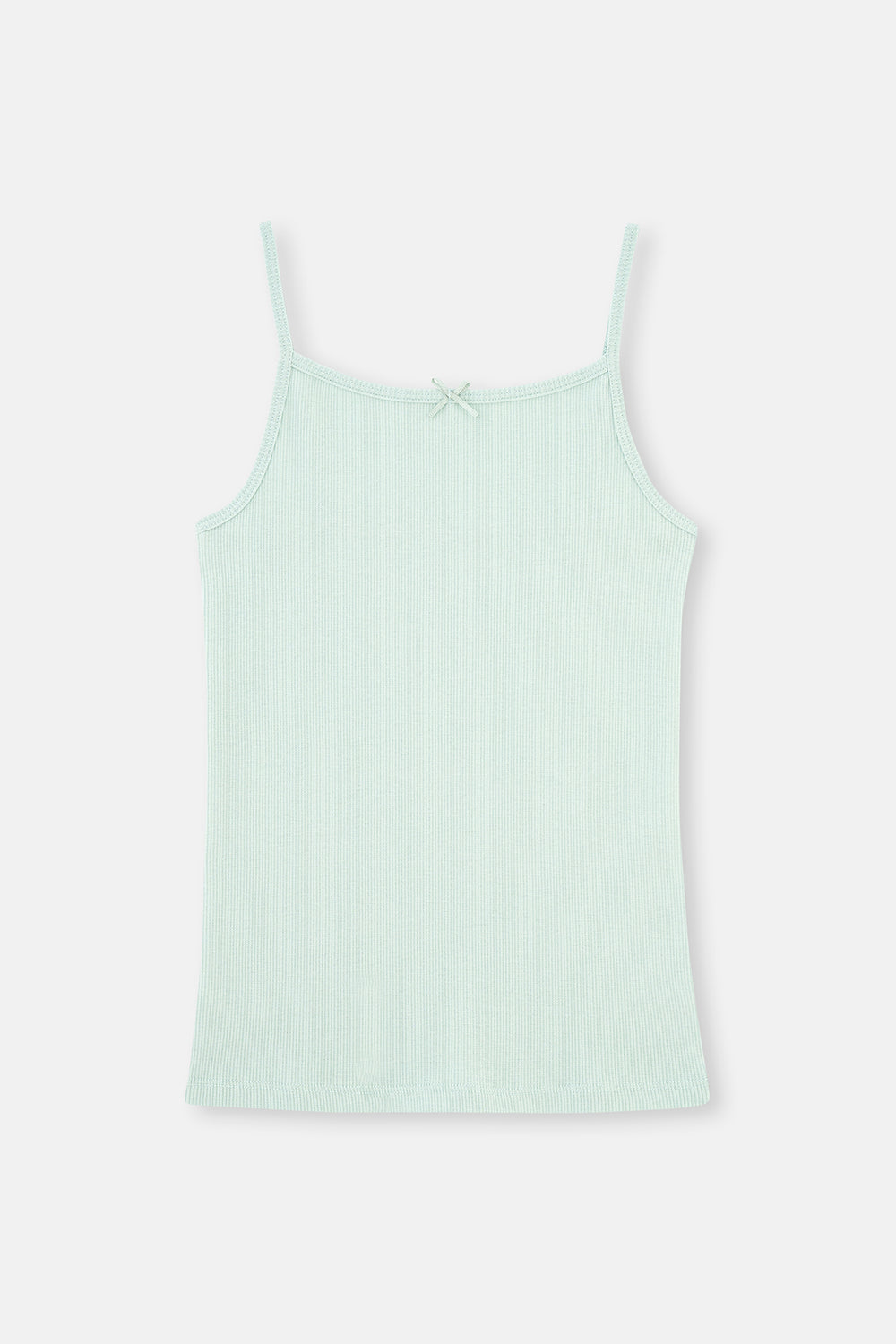 Green-Ecru 2-PACK GIRL COTTON RIB ATHLETTE