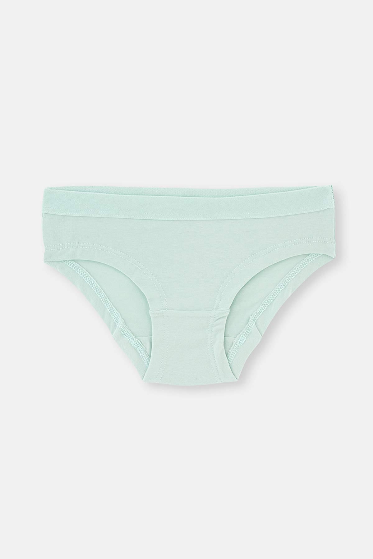 Multicolor 3'Lü Kız Çocuk Pamuklu Hıpster