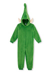 Green UNISEX JUMPSUIT WITH ELF HAT