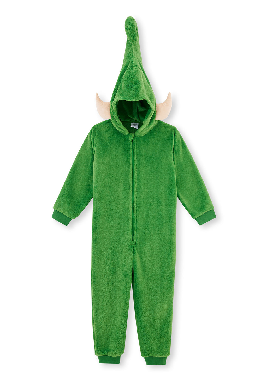 Green UNISEX JUMPSUIT WITH ELF HAT
