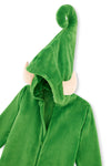 Green UNISEX JUMPSUIT WITH ELF HAT