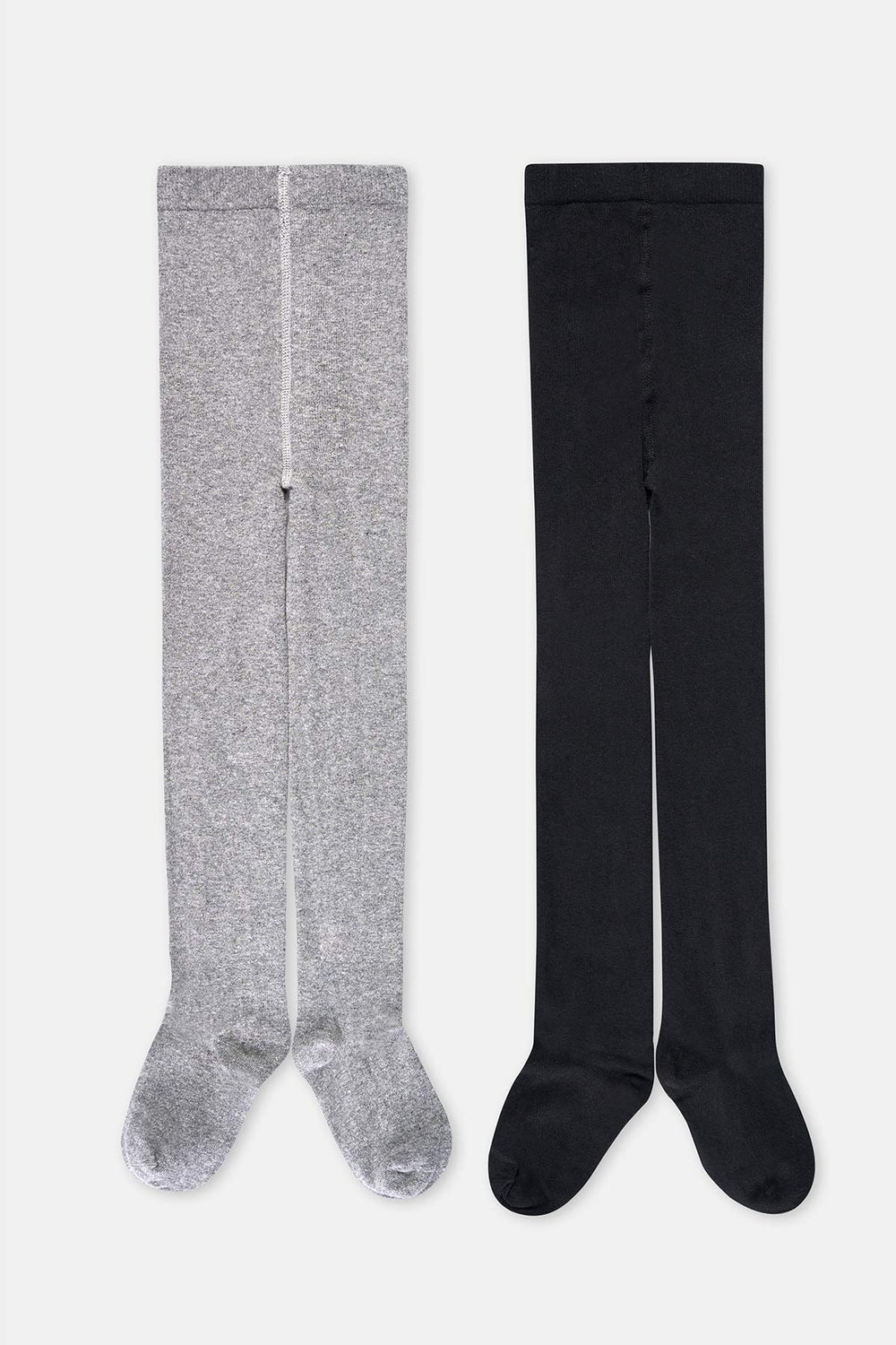 Grey Melange-Black SOCKS