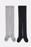 Grey Melange-Black SOCKS
