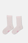 Ecru-Pink SOCKS