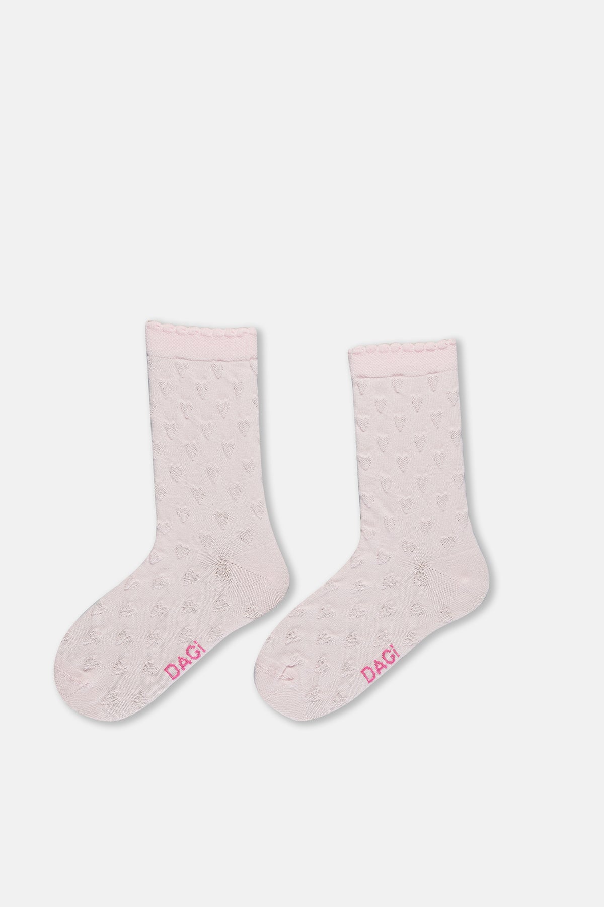 Ecru-Pink SOCKS