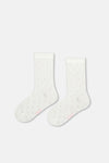 Ecru-Pink SOCKS