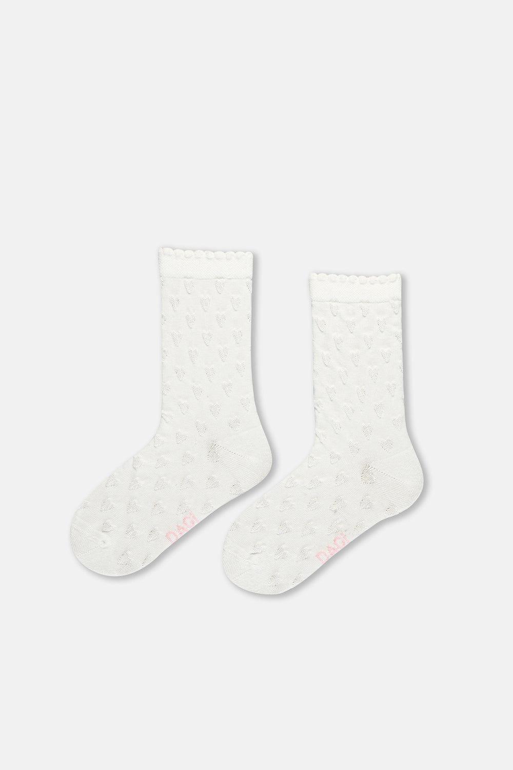 Ecru-Pink SOCKS