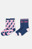 Navy-Pink SOCKS