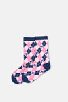 Navy-Pink SOCKS