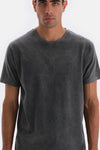 Smoke SHORT SLEEVE WASHED T-SHIRT