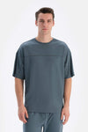 Indigo CREW-NECK OVERSIZE EVERFRESH T-SHIRT