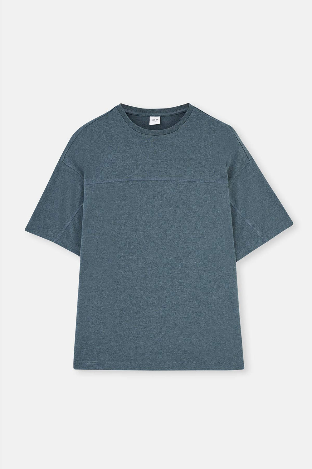 Indigo CREW-NECK OVERSIZE EVERFRESH T-SHIRT