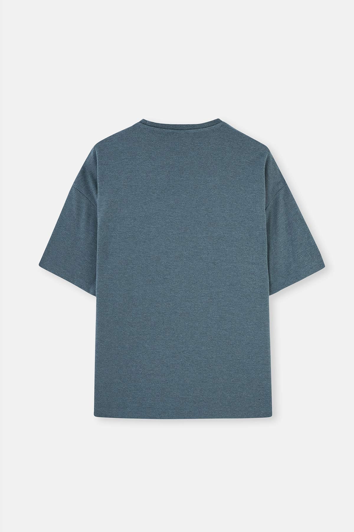 Indigo CREW-NECK OVERSIZE EVERFRESH T-SHIRT