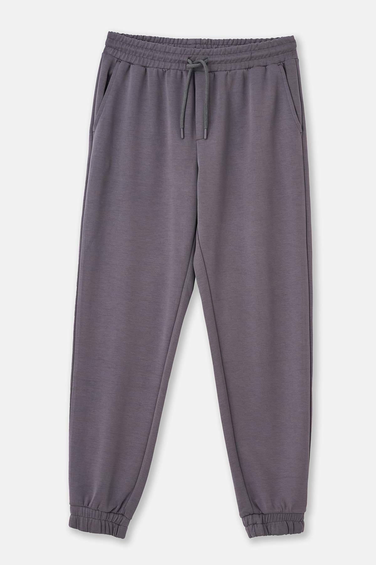 Füme Jogger Paça Eşofman Altı