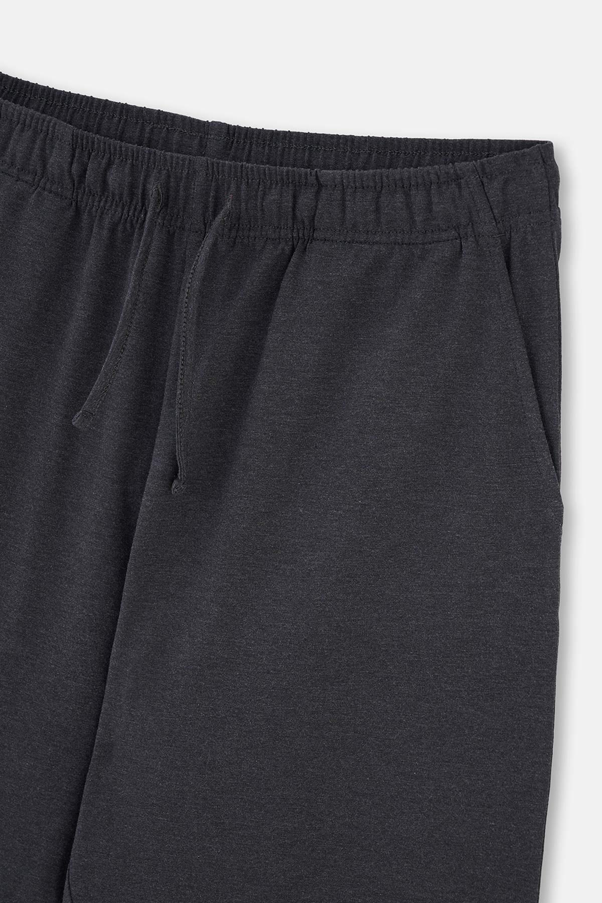 Füme Regular Fit Boru Paça Everfresh Pijama Altı