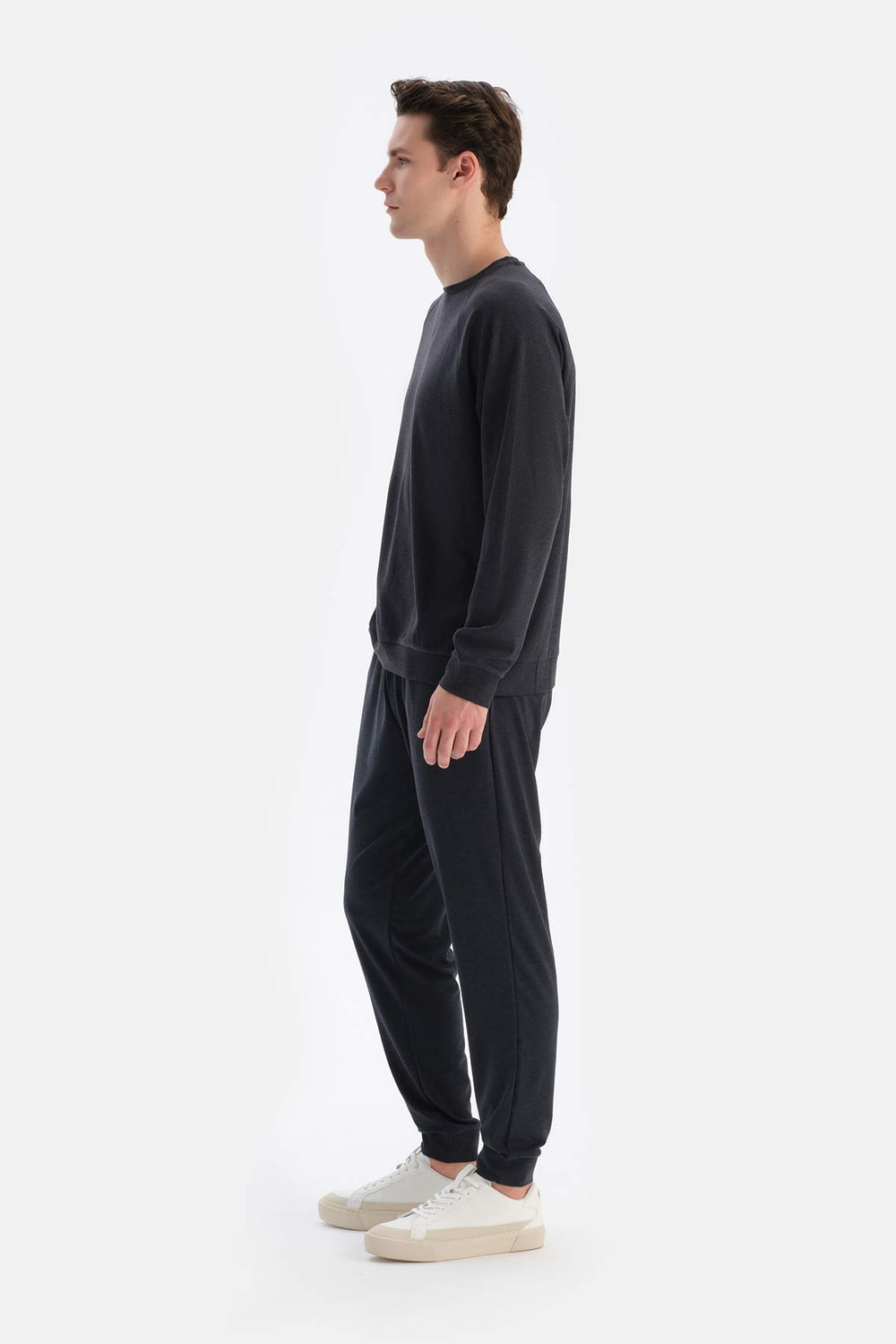 Navy REGULAR FIT EVERFRESH BOTTOM WITH LEG BAND