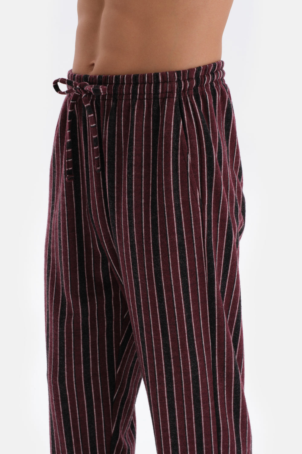 Bordeaux LINED JACQUARD KNITTED SINGLE BOTTOM