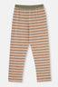 MULTICOLOR STRIPED KNITTED SINGLE BOTTOM