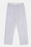 Grey Melange KNITTED SINGLE BOTTOM WITH ELASTIC WAIST