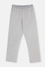 Grey Melange KNITTED SINGLE BOTTOM WITH ELASTIC WAIST