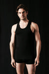 Black BASIC MODAL TANKTOP
