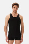 Black BASIC MODAL TANKTOP