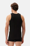 Black BASIC MODAL TANKTOP