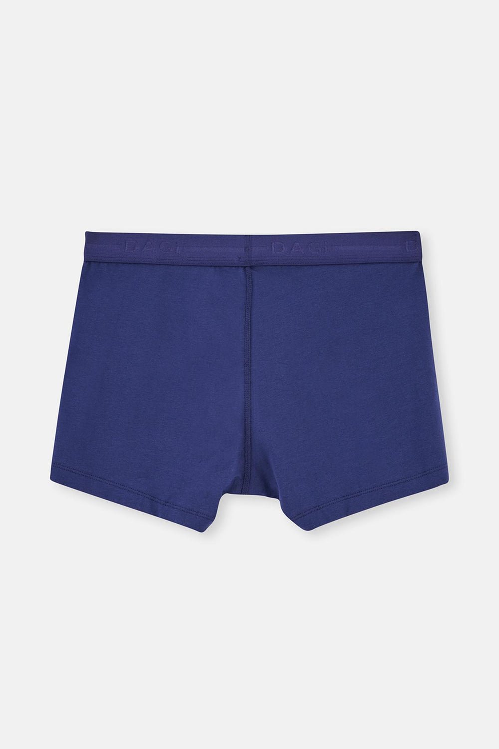 Lacivert Düz Pamuklu Boxer