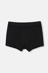 Siyah Normal Bel Basic Modal Boxer