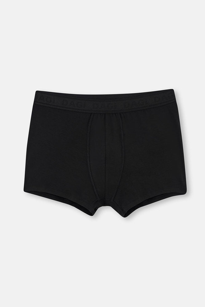 Siyah Normal Bel Basic Modal Boxer