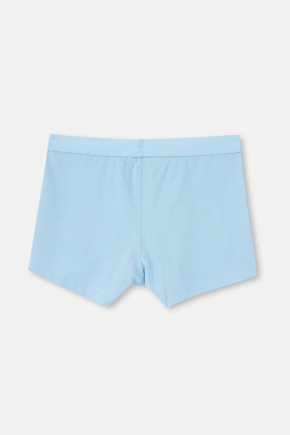Açık Mavi Düz Pamuk Boxer