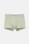 Light Khaki 5210 PLAIN COTTON BOXER