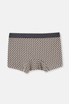 Anthracite 4210 PATTERNED MICRO MODAL BOXER