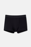 Black-Green 5210 2-PACK PLAIN COTTON BOXER