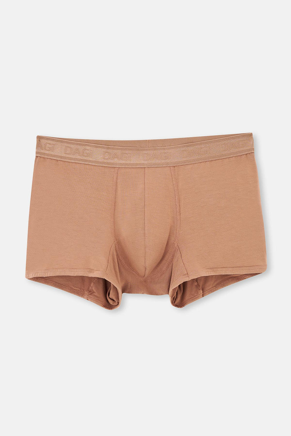 Light Brown-Navy Blue 4210 2-PACK PLAIN MICRO MODAL BOXER