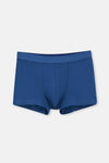 Navy-Blue 5210 3-PACK PATTERNED COTTON BOXER