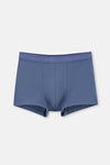 Light Blue-Blue 5210 3-PACK PLAIN COTTON BOXER