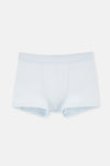 Light Blue-Blue 5210 3-PACK PLAIN COTTON BOXER