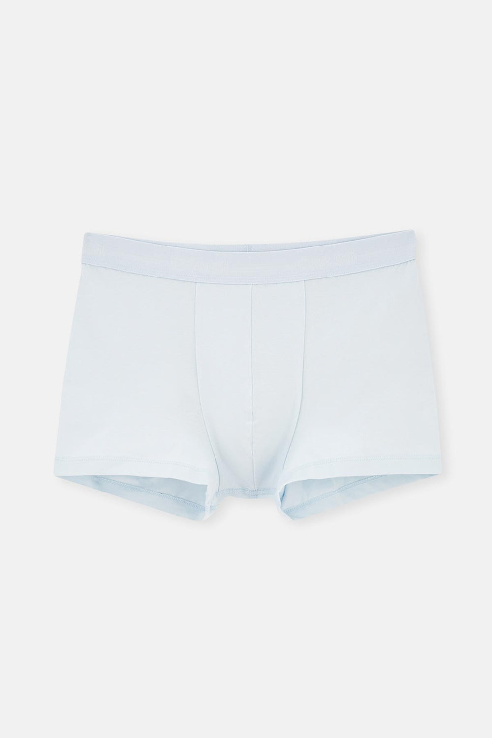 Light Blue-Blue 5210 3-PACK PLAIN COTTON BOXER