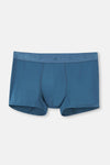 Açık Mavi-Mavi 3'Lü Desenli Micro Modal Boxer
